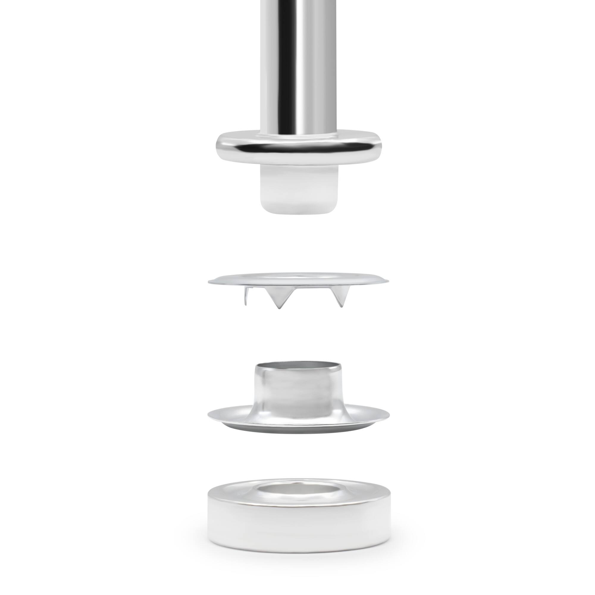 Dritz Home 7/16" Zinc-Plated Brass Grommet Kit